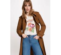 Morgan - 242-GTRENCH1 Marrone - Abbigliamento 40 Marrone