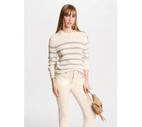 Morgan Pullover avorio / grigio argento, Taglia XL