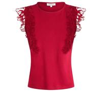 Morgan 252-dflower T-Shirt a Maniche Corte, UVA M, XL Donna