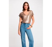 Morgan 252-dwhite T-Shirt da Donna a Maniche Corte Donna (Pacco da 1)