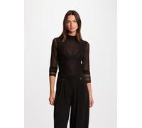 Morgan - 252-TMESH Nero - Abbigliamento M Nero