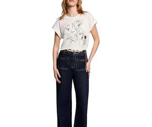 Morgan 261-djosi Maglietta a Maniche Corte da Donna Donna