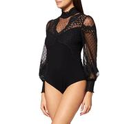 Morgan Body Longue con Dentelle Nere L
