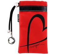 Morgan Borsa Cuore Custodia di Protezione Case per Cellulare MP3-Player Walkman