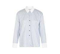 Morgan Camicia da donna 'CHEMISE' blu chiaro / nero / bianco Donna - Abbigliamento - Taglie comode - Camicie e tuniche - Camicie Morgan XXL