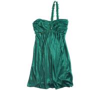 Morgan & Co Donna Cinturino Foderato Formale Uno Spalla Abito, Verde, Juniors, S