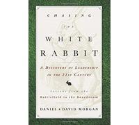 `Morgan, Daniel, Morgan, Da... Chasing The White Rabbit BOOK NUOVO