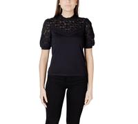 Morgan De Toi Black Cotton T-Shirt - IT40|S