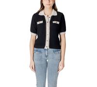 Morgan De Toi Black Recycled Cotton Sweater - IT38|XS