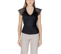 Morgan De Toi Black Recycled Polyester Tank Tops - IT38|XS
