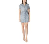 Morgan De Toi Blue Cotton Midi - IT36|XXS