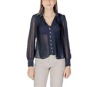 Morgan De Toi Blue Polyester Blouse - IT38|XS