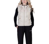 Morgan De Toi Cream Polyethylene Sleveless Jacket - IT40|S