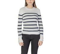 Morgan De Toi White Cotton Sweater - IT42|M