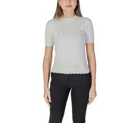 Morgan De Toi White Recycled Polyester Sweater - IT42|M