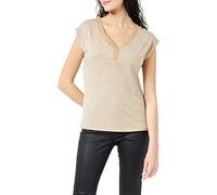 Morgan Donna 201-dmaya.n/Mastic T-Shirt Not Applicable, Beige (Mastic Mastic), Small (Taglia Unica: TS)
