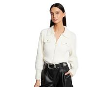 Morgan Giacca in Maglia con Collo