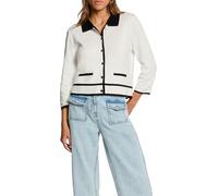 Morgan Gilet, Bianco/Nero, L