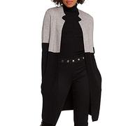 Morgan Gilet Long Mblock, Maglione Cardigan Donna, Nero, TS