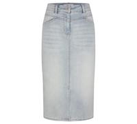Morgan De Toi Blue Cotton Long Skirt - IT42|M