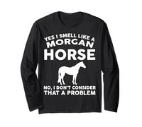 Morgan Horse Apparel - Divertente Design per Cavalieri Maglia a Manica