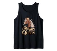 Morgan Horse Queen Crown Equestre Canotta