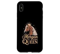 Morgan Horse Queen Crown Equestre Custodia per iPhone XS Max