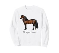 Morgan Horse Razza Bella Equestre Desing Felpa