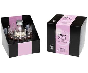 Morgan ImmunoXIDIL Kit Donna Integratore 60 capsule + 15 Fiale Anticaduta Capelli