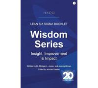 Morgan L Jones Jeremy Brown Lean Six Sigma Booklet (Tascabile)