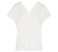 Morgan Magliette Manches Courtes, Bianco Sporco M, XS