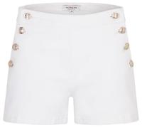Morgan Pantaloncini Corti da Donna Boutons 241-SHIVAL1/OFF WHITE/34