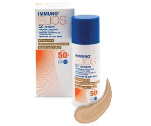 Morgan Pharma IMMUNO ELIOS CC CREAM SPF50+ TINTED MEDIUM 40 ML