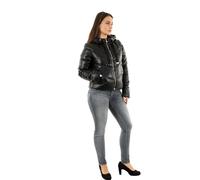 Morgan Piumino da donna, a maniche lunghe, colore: nero, taglia: 44