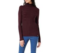 Morgan Pull Fin col roulé MENTOS Pullover Sweater, Bleu (Violet Lie de Vin 311), Small (Taglia Produttore: TS) Women's
