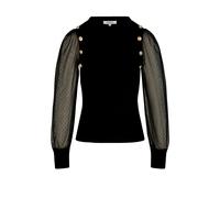 Morgan Pullover '252-MALIA' nero Donna - PROMO - Pullover e cardigan - Maglioni - Pullover a maglia fine Morgan S