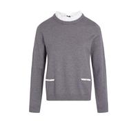 Morgan Pullover '261-MCRISTIE' grigio sfumato / bianco Donna - PROMO - Pullover e cardigan - Maglioni - Pullover a maglia fine Morgan S