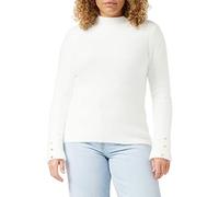Morgan Pullover Filo a Pelo Lungo con Collo a Rullo, 202-morik.n, Bianco Grezzo, L Donna