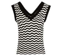 Morgan Pullover, Nero/Bianco Sporco, L