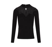 Morgan Pullover 'VIVIA' nero Donna - PROMO - Pullover e cardigan - Maglioni - Pullover a maglia fine Morgan L