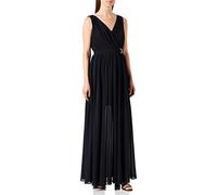 MORGAN Robe Longue Detail Boucle A LA Ceinture 221-RICHARD Vestito, Marina, 36 Donna
