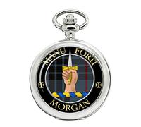 Morgan Scottish Clan Crest Full Hunter Orologio da tasca