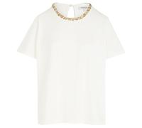 Morgan T-Shirt a Maniche Corte, off White M, XL
