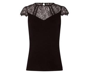 Morgan T-Shirt Femme 232-Dgiulia, Nera, S EU