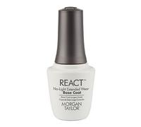 Morgan Taylor Nail Polish React No-Light Extended Wear Base Coat 15ml