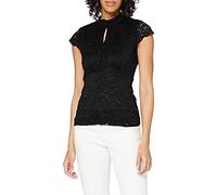 Morgan Tshirt Dentelle DNEMA T-Shirt, Nero (Noir Noir), X-Small (Taglia Produttore: TXS) Women's