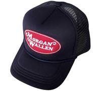 Morgan Wallen Oval Logo Mesh Back Cappellino da Baseball Size One Size