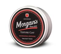Morgan's Pomade Argilla Texturizzante, Forte Tenuta, Finish Matt per Capelli da Uomo, Ideale per Capelli Spessi, Stili Testurizzati e Disordinati 75ml