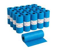 MORGICO Sacchetti Cane Cacca 300 pezzi (20 Rotoli) - Sacchetti Igienici per Escrementi - Extra Resistenti, Impermeabili a Prova di Perdite, Biodegradabili, Compatibili con Dispenser (Blu, 300)