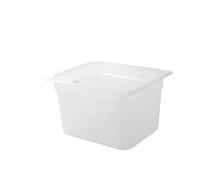 Mori 2A BPP12200 Gastronorm Polipropilene, 1/2 GN, H200, TrasparenteBianco, Medium